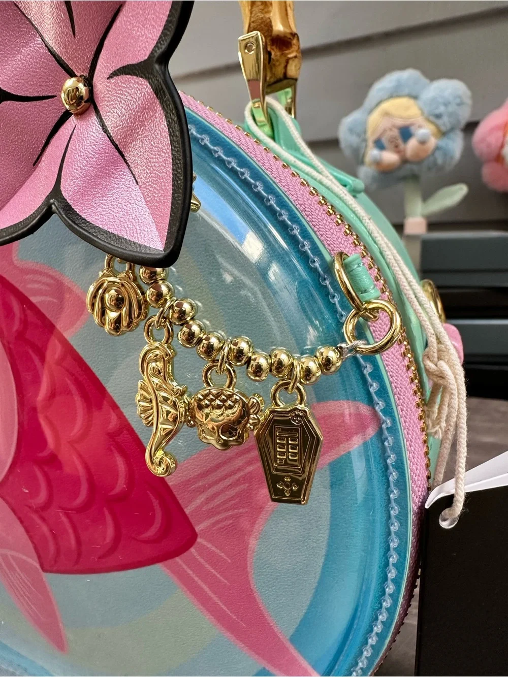 Loungefly Monster High Lagoona Blue “Fish Bowl”/Neptuna bag
